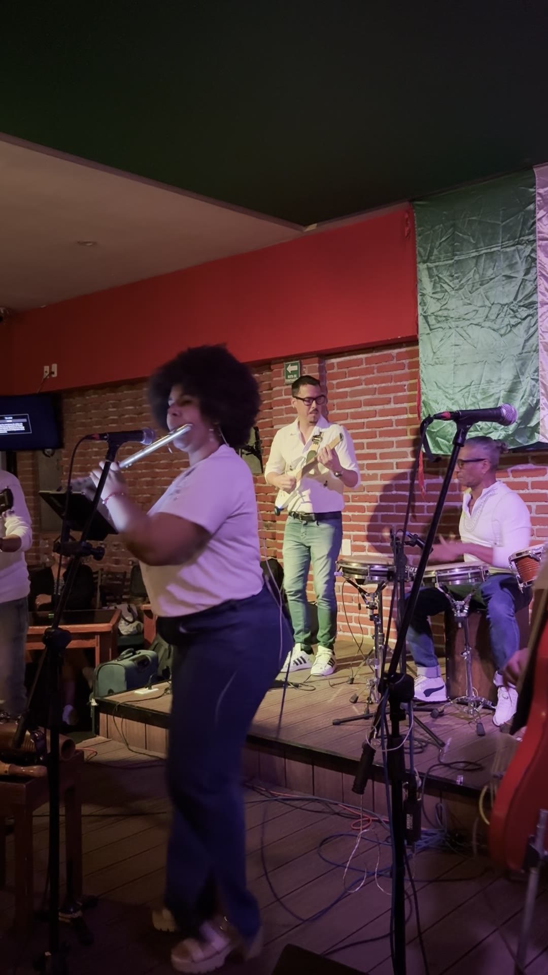Solo de flauta en vivo